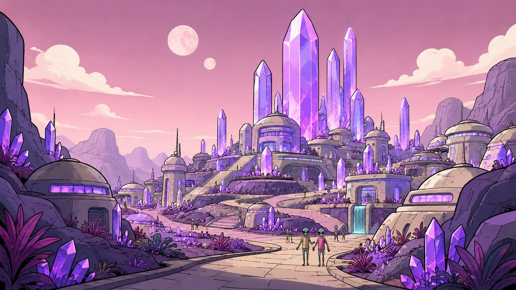 Lumen Spire, on planet Zorp